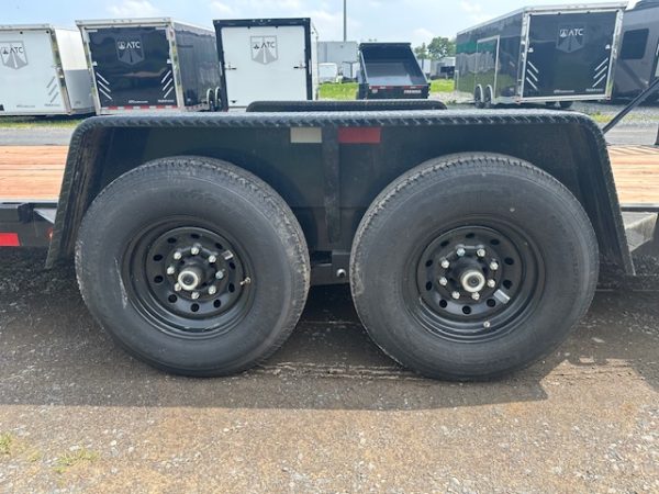 2024 BWise 7 x 18 Equipment Trailer – Heavy Duty Ladder Ramps - Image 6