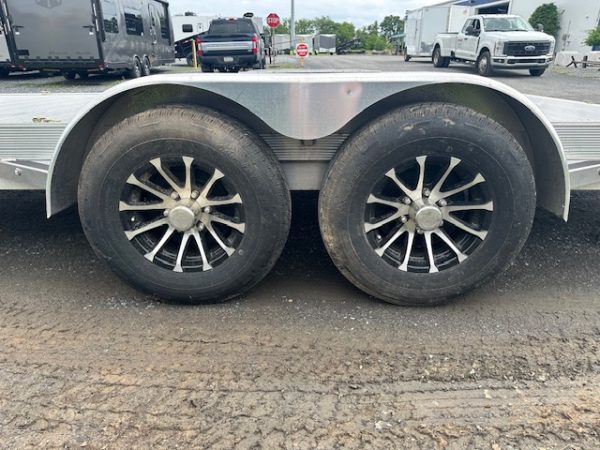2024 Sport Haven 7×18 Aluminum Car Trailer – 6k Torsion Axles - Image 6