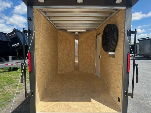 Nitro 6×10 Enclosed Cargo Trailer- Black Trim - Image 6