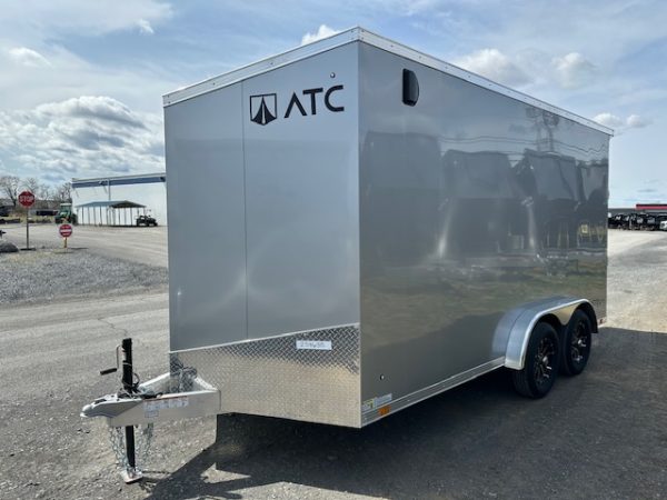 ATC 7.5 x 14 Aluminum Enclosed Cargo Trailer – Ramp Door - Image 5