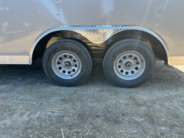 Covered Wagon 8.5 x 16 Enclosed Car Trailer – 6″ Added Height - Image 8