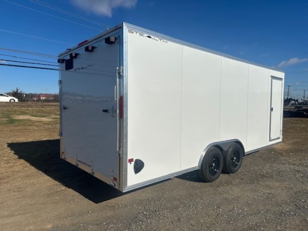 Cargo Pro 8.5 x 20 Aluminum V-Nose Enclosed Car Trailer – XLT - Image 4