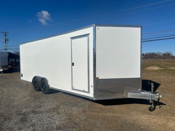 Cargo Pro 8.5 x 20 Aluminum V-Nose Enclosed Car Trailer – XLT