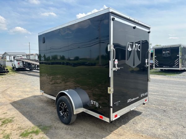 ATC 6 x 10 Aluminum Enclosed Cargo Trailer – Electric Brakes - Image 7