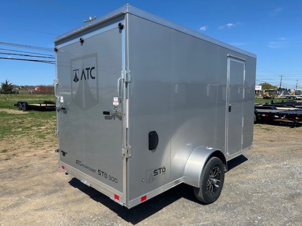 ATC 6 x 12 Aluminum Enclosed Cargo Trailer – Torsion Axles - Image 4