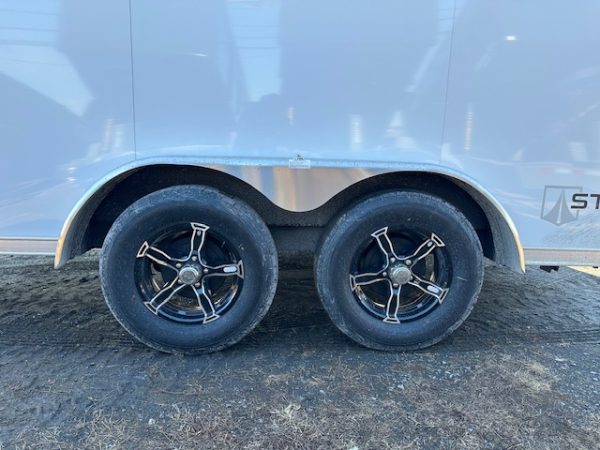 ATC 7.5 x 14 Aluminum Enclosed Cargo Trailer – Spoiler - Image 9