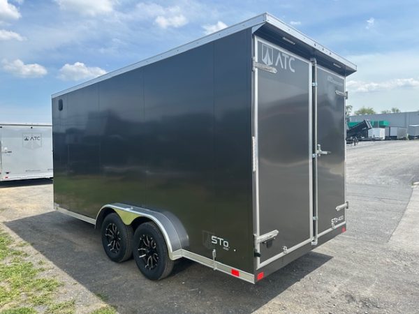 ATC 7.5 x 16 Aluminum Enclosed Cargo Trailer – Barn Doors - Image 7