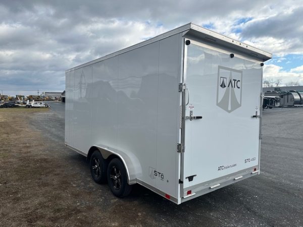 ATC 7.5 x 16 Aluminum Enclosed Cargo Trailer – Spoiler - Image 4