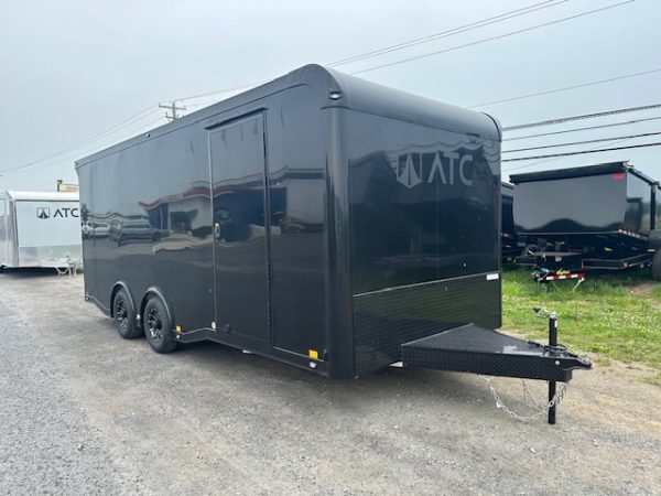 ATC 8.5 x 20 Aluminum Enclosed Car Trailer – Blackout