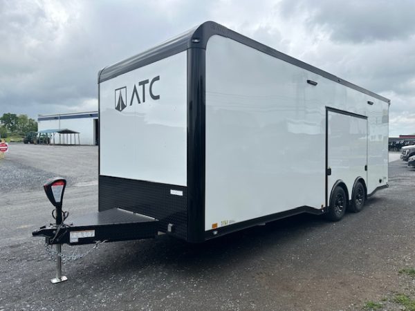 ATC 8.5 x 24 Aluminum Enclosed Car Trailer – Awning & AC - Image 5