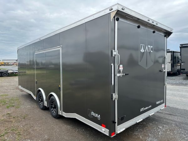 ATC 8.5 x 24 Aluminum Enclosed Car Trailer – ROM 450 - Image 4