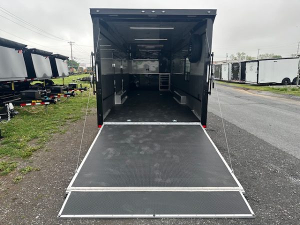 ATC 8.5 x 28 Aluminum Enclosed Car Trailer – Awning & AC - Image 3