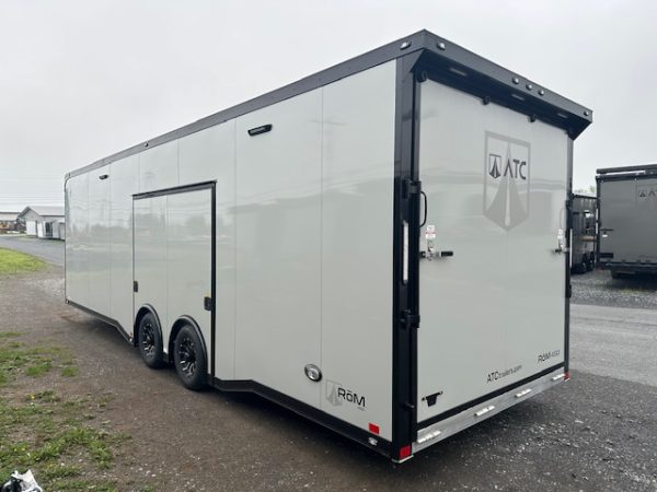 ATC 8.5 x 28 Aluminum Enclosed Car Trailer – Awning & AC - Image 7