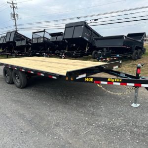 Big Tex 8.5 X 18 Deckover Equipment Trailer – Flat Deck