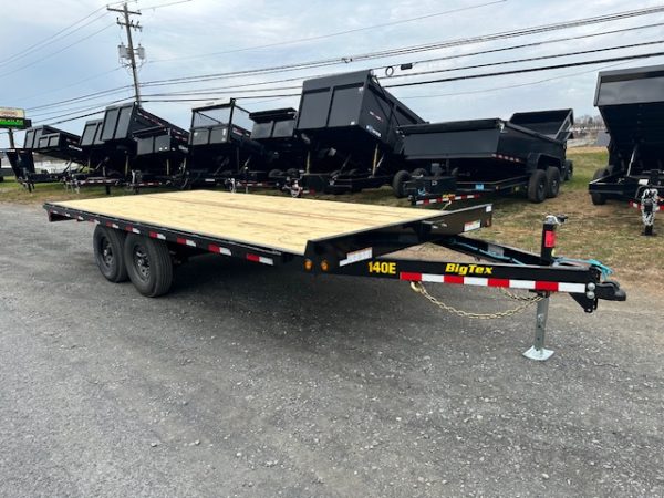 Big Tex 8.5 X 18 Deckover Equipment Trailer – Flat Deck