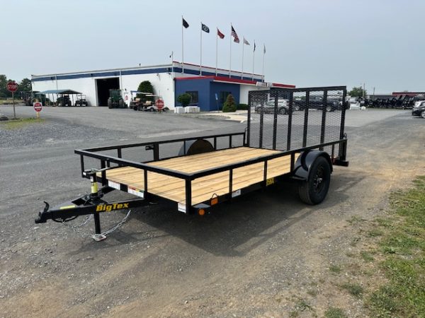 Big Tex 7 x 12 Landscape Utility Trailer – Rear Ramp Gate - Image 5