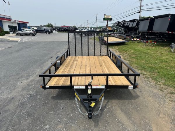 Big Tex 7 x 12 Landscape Utility Trailer – Rear Ramp Gate - Image 3