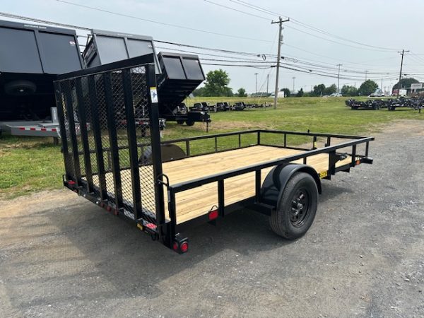 Big Tex 7 x 12 Landscape Utility Trailer – Rear Ramp Gate - Image 7