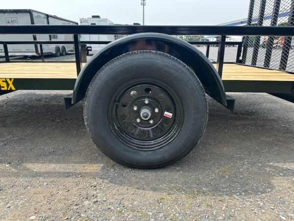 Big Tex 7 x 12 Landscape Utility Trailer – Rear Ramp Gate - Image 6