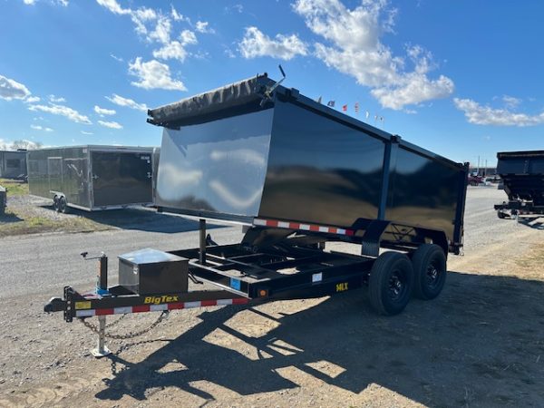 Big Tex 7 x 14 Channel Frame Dump Trailer – 14LX High Side - Image 5