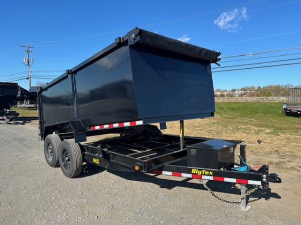 Big Tex 7 x 14 Channel Frame Dump Trailer – 14LX High Side