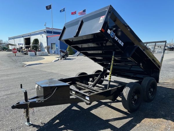 BWise 6 x 10 Low Profile Dump Trailer – Landscape Gate - Image 5