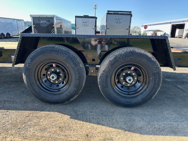 BWise 7 x 20 Heavy Duty Equipment Trailer – Full Width Ramps - Image 6
