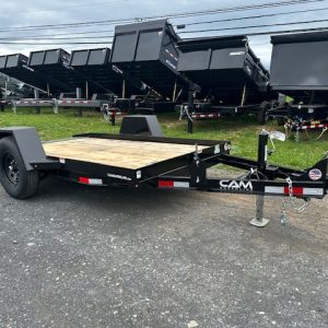 CAM Superline 6 x 12 Tilt Trailer – Oak Deck