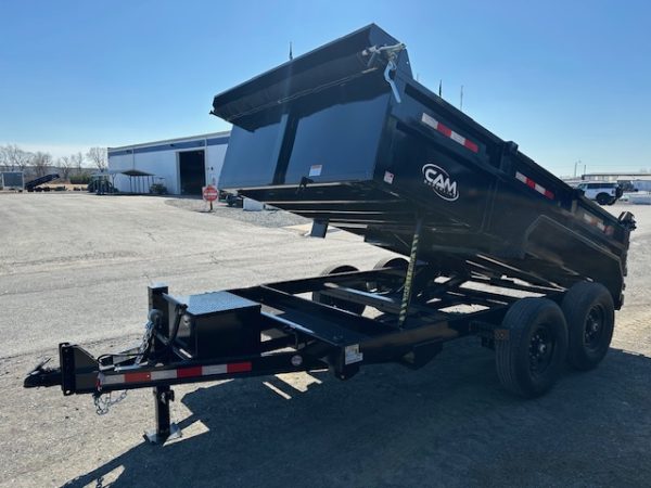 CAM Superline 7 x 12 HD Low Profile Dump Trailer – Scissor Lift - Image 5