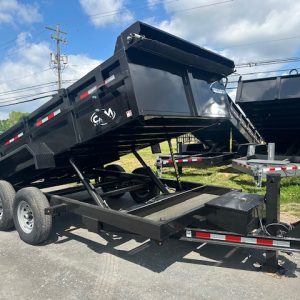 CAM Superline Beast 7 x 14 Dump Trailer – Hydraulic Jack
