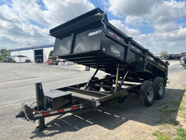 CAM Superline Beast 7 x 14 Dump Trailer – Hydraulic Jack - Image 5