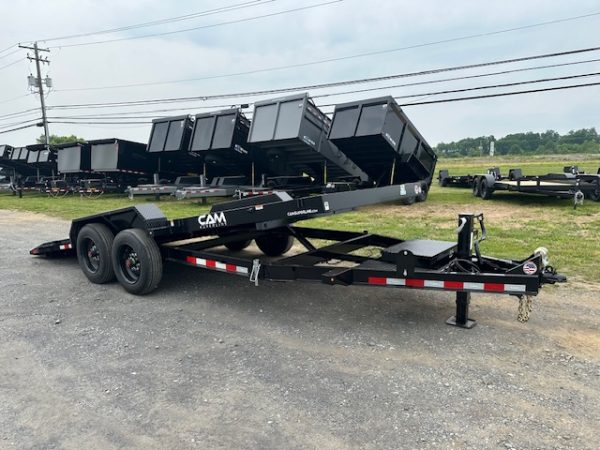 CAM Superline 7 x 20 Equipment Trailer – Full Tilt Deck - Image 10
