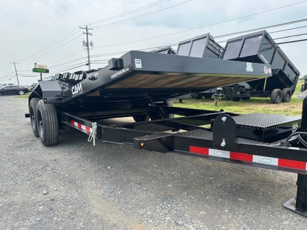 CAM Superline 7 x 20 Equipment Trailer – Full Tilt Deck - Image 8