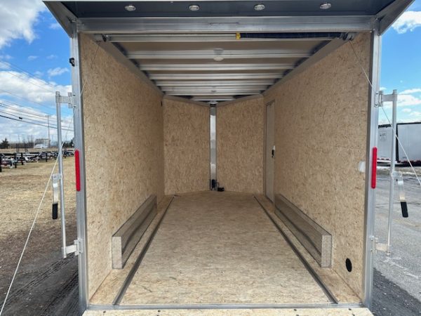 Cargo Pro 7.5 x 14 Aluminum Enclosed Cargo Trailer – Spoiler - Image 6