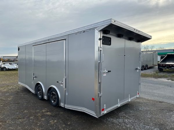 Cargo Pro 8.5 x 20 Aluminum V-Nose Car Hauler – Escape Door - Image 9