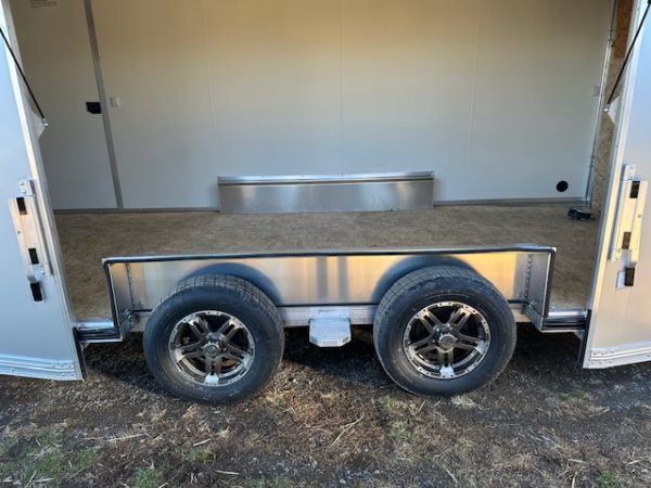 Cargo Pro 8.5 x 20 Aluminum V-Nose Car Trailer – Escape Door - Image 5