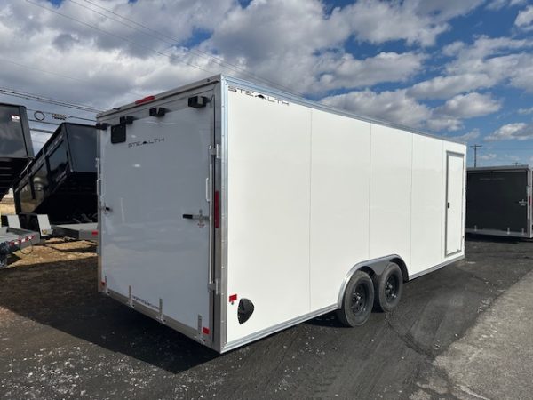Cargo Pro 8.5 x 20 Aluminum V-Nose Enclosed Car Trailer – XLT - Image 4