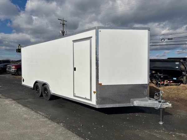 Cargo Pro 8.5 x 20 Aluminum V-Nose Enclosed Car Trailer – XLT