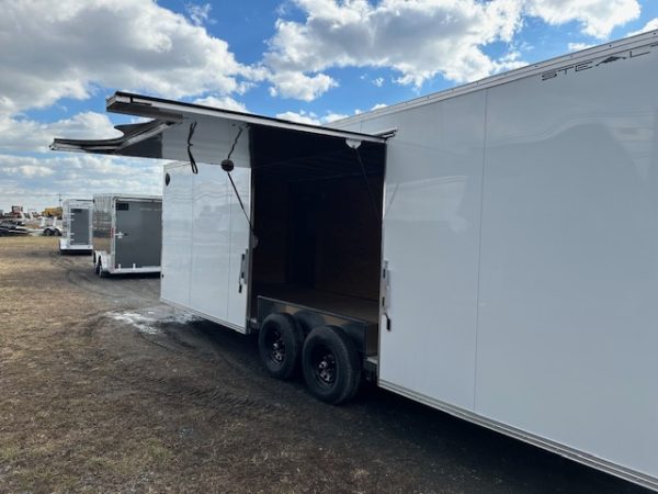 Cargo Pro 8.5 x 24 Aluminum V-Nose Enclosed Car Trailer – XLT - Image 5
