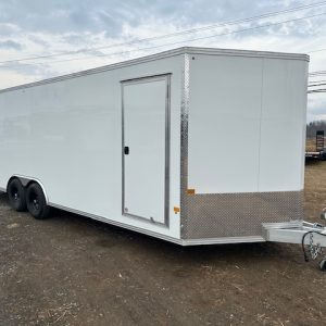 Cargo Pro 8.5 x 24 Aluminum V-Nose Enclosed Car Hauler – XLT