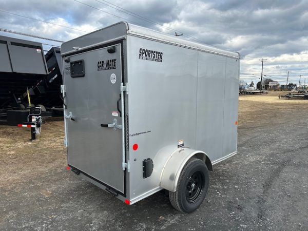 Car Mate V-Sport 5 x 8 Enclosed Cargo Trailer – 6″ Added Height - Image 7