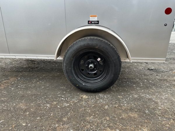 Car Mate V-Sport 5 x 8 Enclosed Cargo Trailer – 6″ Added Height - Image 8