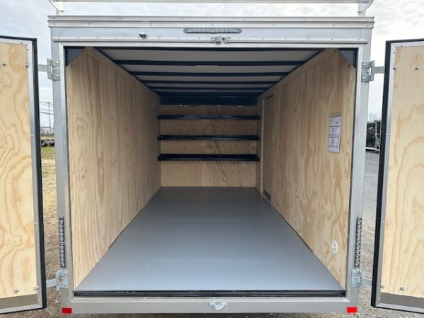 Car Mate 7 x 14 Enclosed Contractor Trailer – Barn Doors - Image 6
