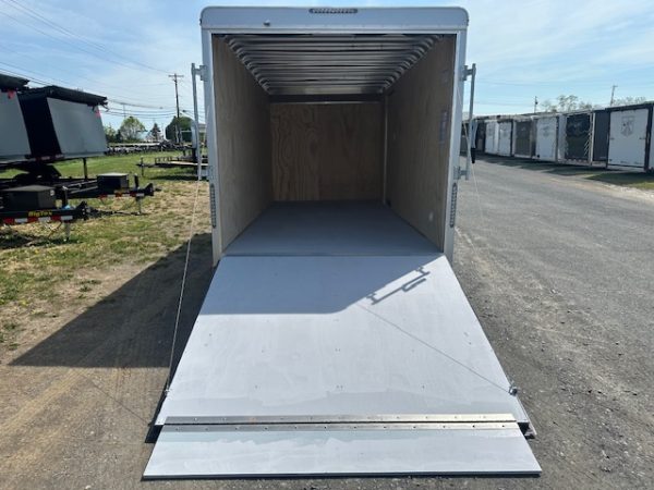 Car Mate 7 x 16 Enclosed Cargo Trailer – Surge Brakes - Image 3