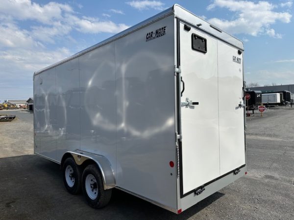 Car Mate 7 x 18 Enclosed Cargo Trailer – 18″ Added Height - Image 7