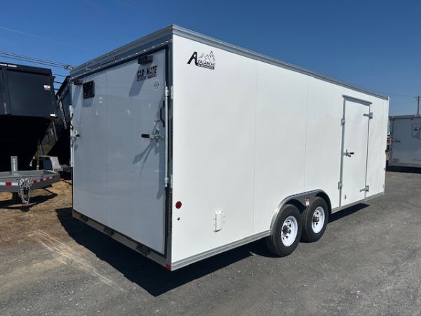 Car Mate Avalanche 8.5 x 20 Enclosed Car Trailer – Ext Tongue - Image 4