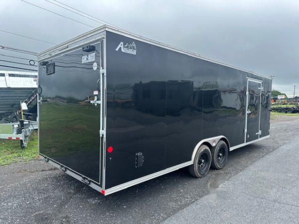 Car Mate Avalanche 8.5 x 24 V-Nose Enclosed Car Trailer – Torsion - Image 4