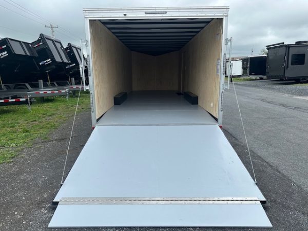 Car Mate Avalanche 8.5 x 24 V-Nose Enclosed Car Trailer – Torsion - Image 3
