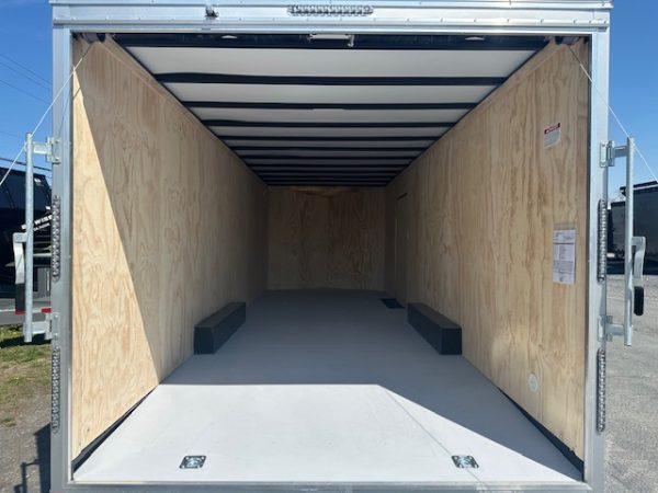 Car Mate Avalanche 8.5 x 24 V-Nose Enclosed Car Trailer – Ext Tongue - Image 6
