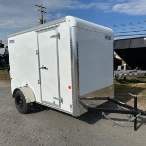 Car Mate 6 x 10 Sportster Cargo Trailer – Ramp Door